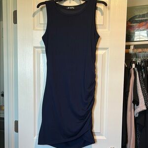 Navy Sleeveless Dress